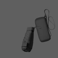 Paraguas Mini Conveniente Portátil Protección Solar Y De Lluvia 99% Tamaño Único Material De Tela De Nylon 190T Plegable Cinco Vezes - details 5