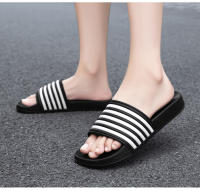 Zapatillas De Hombre Y Sandalias De Mujer Con Rayas Para La Piscina Sandalias De Playa De Tamaño Grande No Slip Para El Hogar - details 8