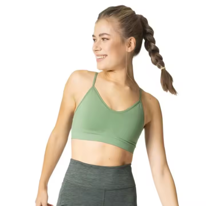 Odlo Sujetador Deportivo Seamless Soft Verde - 1