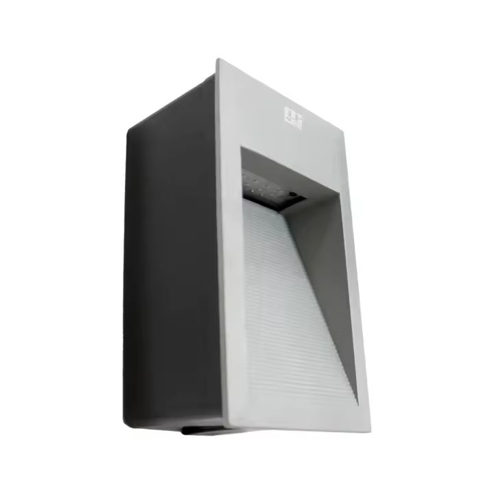 ORION91 Donclaif Aplique LED Empotrable Inox IP54 1,5w 128lm Blanco Neutro 4000K 234x140x84mm Nine&One Premium - Alta Calidad - 1
