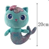 Muñeca De Peluche Gabby Casa De Muñecas Dibujos Animados Gato Sonriente Juguete Para Niñas Regalos De Cumpleaños Relleno De Algodón PP - details 3