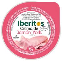 IBERITOS Crema de jamón york en monodosis de 23grs - details 0