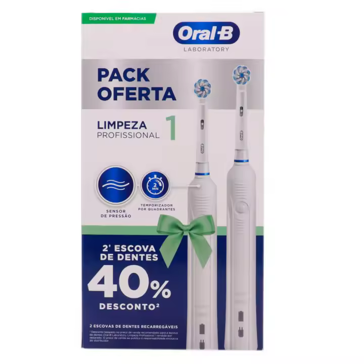 Oral-B Cepillo Electrico Limpieza Profesional 1 Duplo 40% 2ª unidad - 1