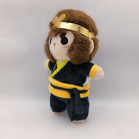 Muñeco De Peluche Negro Mytha Wukong Juguete Suave 25CM Anime Cartoon Wu Kong Regalos De Cumpleaños Colección Para Niños Y Adultos - details 2