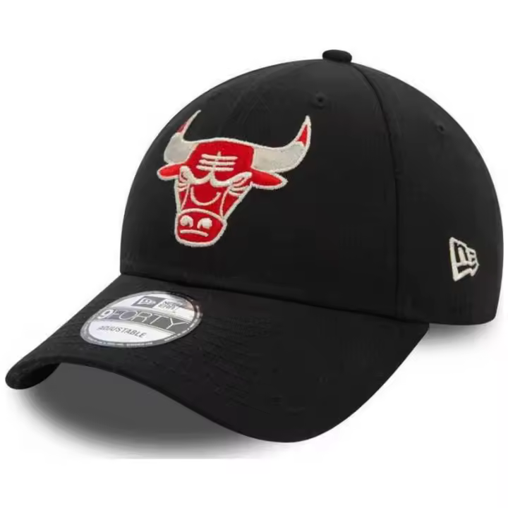 Gorra New Era 940 Nba Metallic 9Forty Chicago Bulls para hombre en color negro - 1