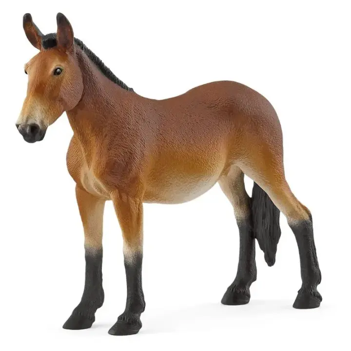 Figura Mulo Farm World SCHLEICH 14889 para coleccionar - 1