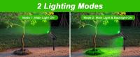 4PCS Luz Solar LED Exterior IP65 Verde Para Jardín Luz De Pared Solar Luces De Spotlight Solar Para Árboles Camino Jardín - details 9