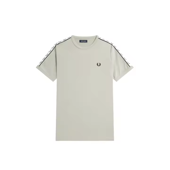 Fred Perry Taped Ringer T-Shirt M4620 Limestone - 1