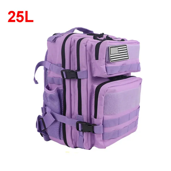 Mochila Táctica De Camping Y Senderismo 25L 45L Para Hombres Y Mujeres Con Sistema Molle Bolsa De Viaje Exterior Resistente a Agua - 1