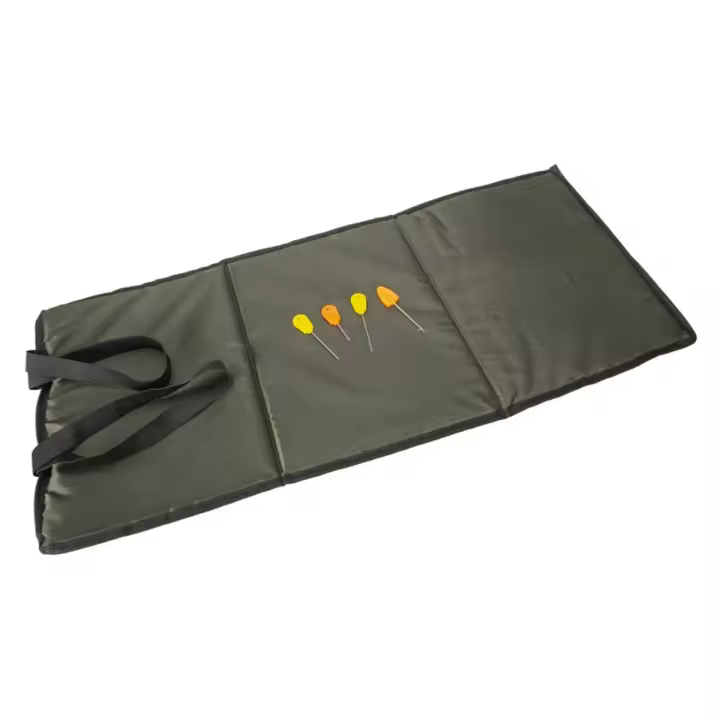 Estera plegable para pesca de carpa, Juego de 4 agujas de Baiting, Kits de alfombrilla de pesca de carpa - 1