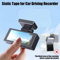 Etiquetas Para Parabrisas De Dashcam 6pc Etiquetas Electrostáticas Transparentes Para Cámara De Volante Adhesivo Para Ventanas De Coche - details 11