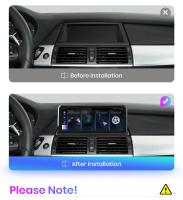 Junsun-Radio Multimedia con GPS para coche autorradio 2DIN con CarPlay inalámbrico Android para BMW X5 E70 F15 X6 E71 F16 2007-2013 - details 0