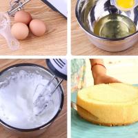Batidora de mano eléctrica, batidora de 7 velocidades, batidora de mano con batidora y gancho para amasar, batidora de reposteria para pasteles, nata, brownies，Envio desde España. - details 3