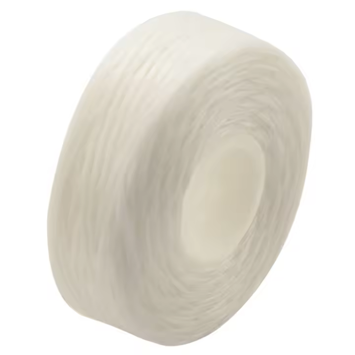 Hilo Dental Rolls 10 unidades de alta calidad europea con bobina incorporada sabor a minta reemplazo plano de alambre material de nylon - 1