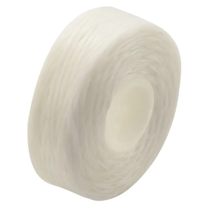 Hilo Dental Rolls 10 unidades de alta calidad europea con bobina incorporada sabor a minta reemplazo plano de alambre material de nylon - 1