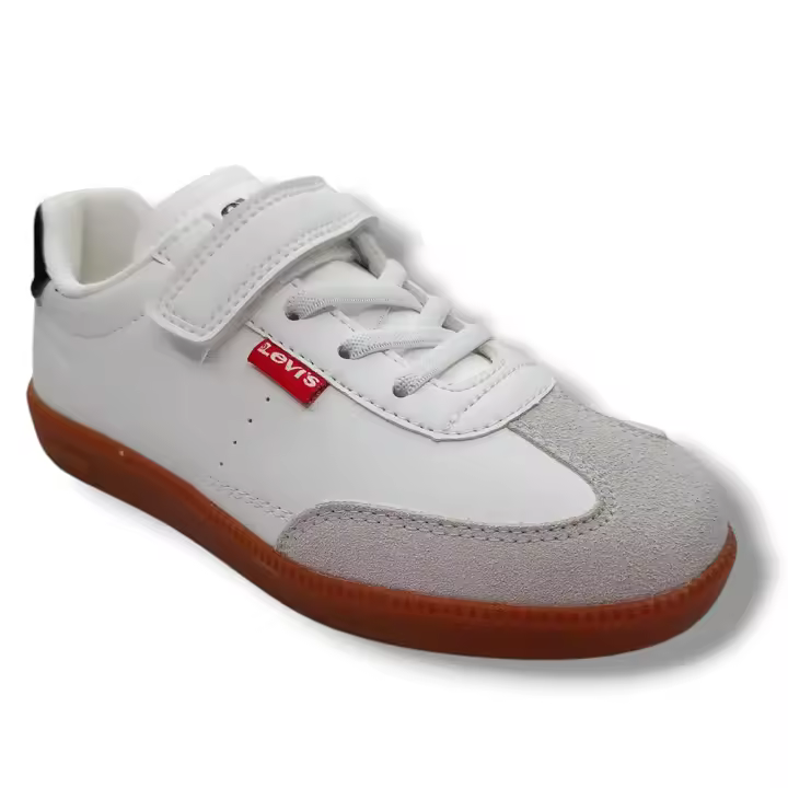 Levi's Levis Zapatilla Sneakers Niño JACKSON VJAC0001S BLANCO Zapatillas calzado niños Levis Winter ROYALE CORDONETS - 1