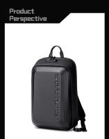 Mochila de negocios para hombre, bolsa pequeña para ordenador portátil de 15,6 pulgadas, multifuncional, antirrobo, impermeable, con almacenamiento incorporado - details 14