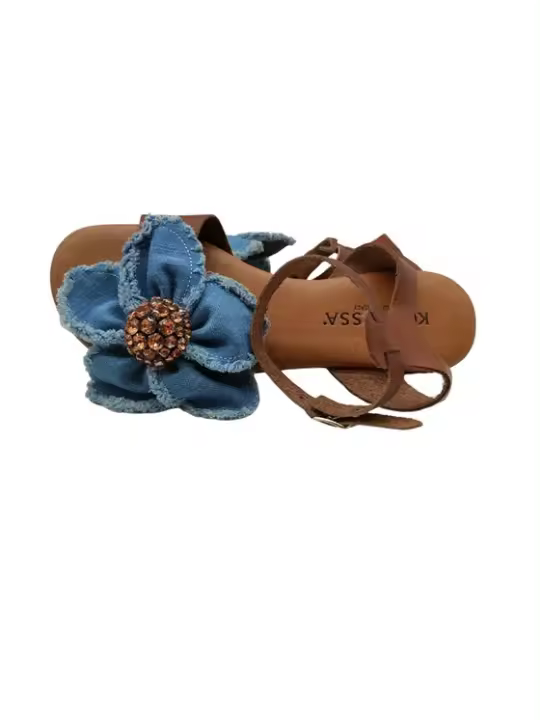 Kontessa Sandalia Flor Denim - 1