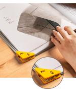 Organizador De Escritorio Creativo 20pcs Clip De Triángulo Para Papel Y Libros Clip De Esquina Para Almacenamiento De Escritorio Y Estantería Oficina - details 4