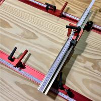 Conectores De Valla De Miter Para Tallado En Madera Bloque De Detención De Rastro De Aluminio Bracket Deslizante Para Mesa De Sierra - details 39