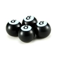 Juego De 4 Tapas De Válvula Universal Para Bicicleta Motocicleta Y Coche Cubiertas De Polvo Para Válvulas De Rueda Color Como Mostrado - details 2