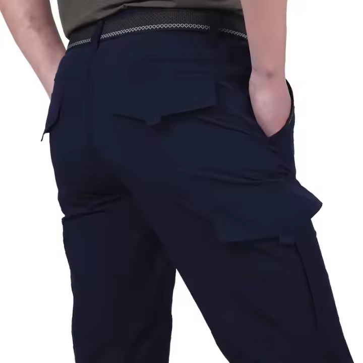Pantalones Militares De Verano Para Hombres Resistentes Al Agua Pantalones De Combate De Camuflaje Para Policiales Pantalones De Campaña Cargo Estilo Casual - 1