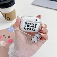 Funda Protectora Para AirPods 1/2/3/Pro Con Patrón De Perro Lindo Funda De Orejas Para Auriculares Accesorio De Cabeza Funda De Estuche - details 6