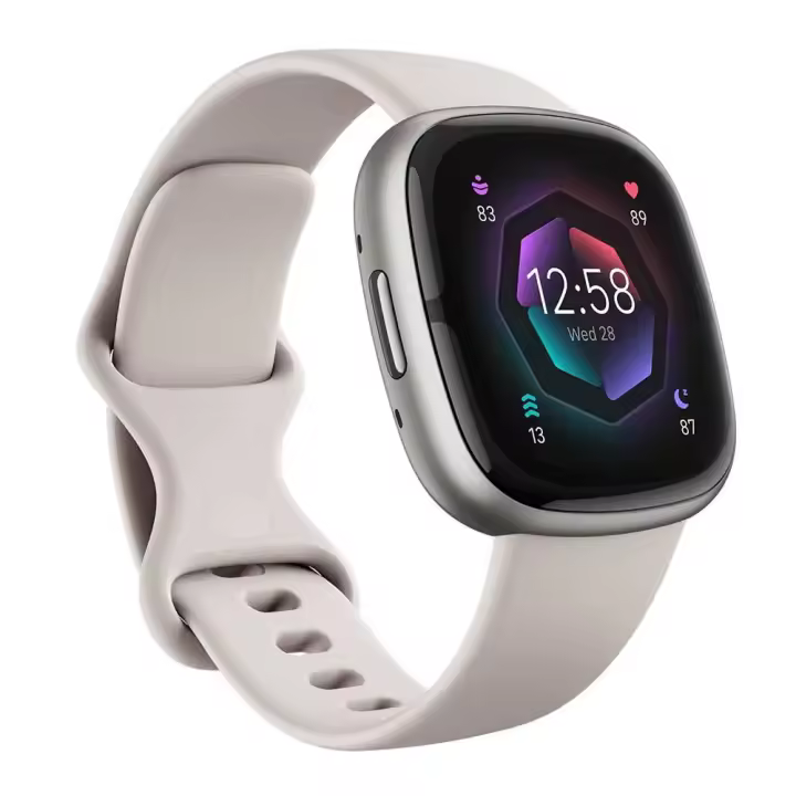 Electrónica Relojes Fitbit Smartwatch Sense 2 Plateado Adulto - 1