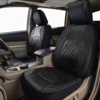 Funda De Asiento De Coche Universal De Cuero PU Todas Las Estaciones Impermeable Protector De Asiento Para Sedan SUV Camión Pick-up - details 2