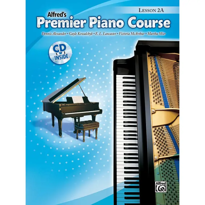 Libro ALFRED'S PREMIER PIANO COURSE LESSON 2A. Editorial ALFRED MUSIC Año 2006 Autor ALEXANDER, DENNIS ISBN 9780739036297 - 1