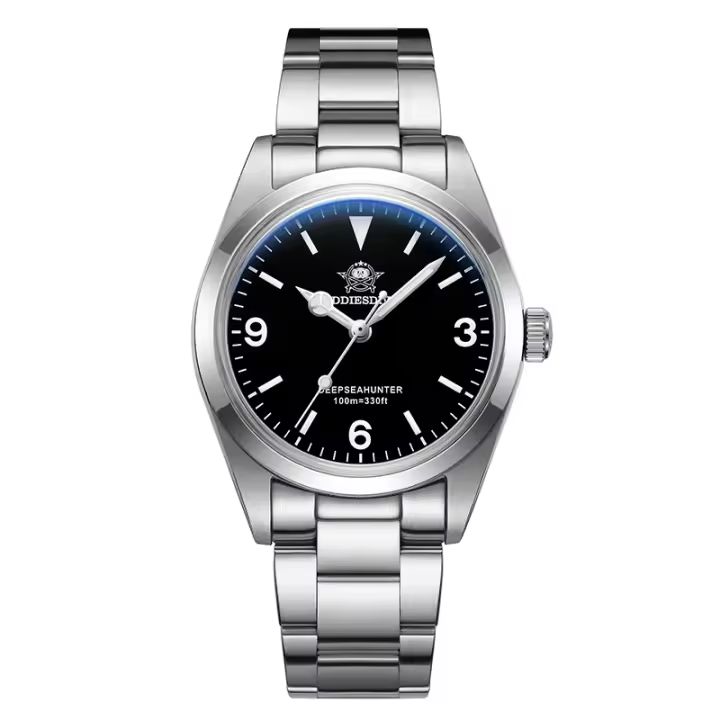 Reloj De Pulsera De Lujo Para Hombre ADDIESDIVE Marca Top Acero Inoxidable Resistente Al Agua 100m Cristal De Zafiro Luminoso Marca AD2023-1 - 1