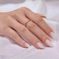 ARTAUG 24pcs Uñas Postizas De Prensa En Blanco De Tamaño Medio Cuadrado 3D Estéreo Con Alta Saturación Conjunto De Uñas Postizas Cubiertas Por Encima Para Mujeres Y Niñas Estilosas - details 23