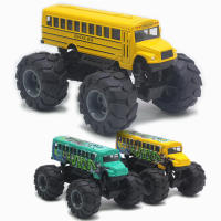 Autobús Escolar De Aleación 1:43 Para Niños Juguete De Coche Con 4 Ruedas Regalo De Cumpleaños Modelo De Fotografía Propiedad - details 1
