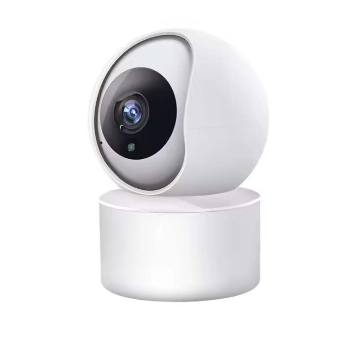 Cámara de vigilancia Tuya Smart Life 1080P (3 MP), cámara de vigilancia doméstica PTZ WiFi de 32 G, visión nocturna, audio bidireccional, detección de movimiento y seguimiento automático. - 1