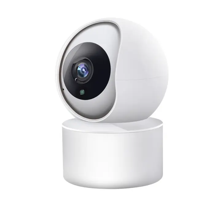 Cámara de vigilancia Tuya Smart Life 1080P (3 MP), cámara de vigilancia doméstica PTZ WiFi de 32 G, visión nocturna, audio bidireccional, detección de movimiento y seguimiento automático. - 1