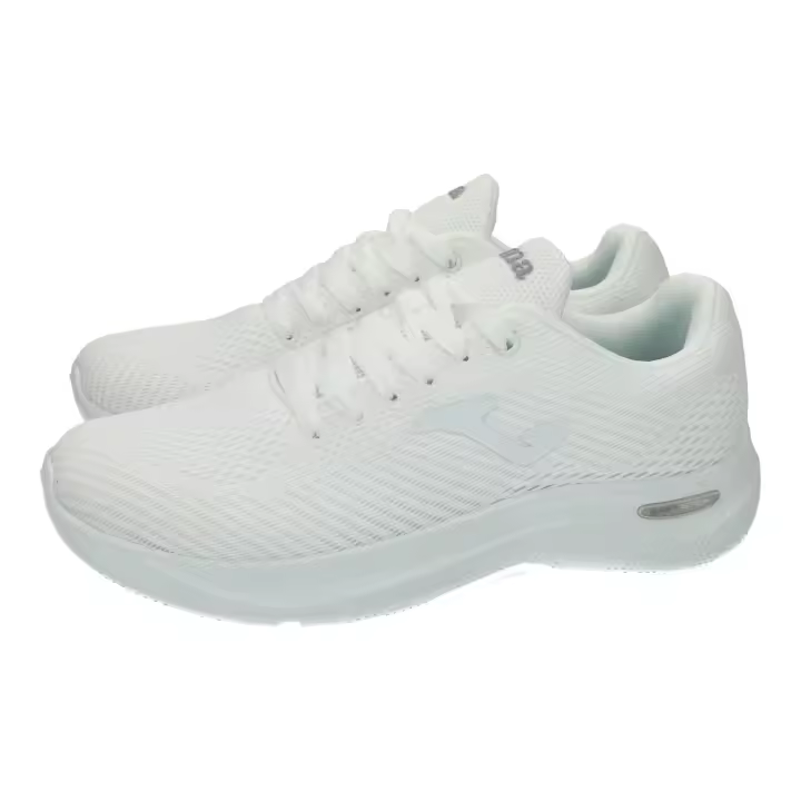 Deportivos marca JOMA para hombre en color blanco. Zapatillas deportivas hombre Joma Corinto, transpirables y ligeras con plantilla Memory Foam - 1