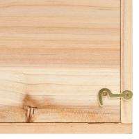 vidaXL Casa para ardillas madera maciza de abeto 26x25x29 cm - details 6