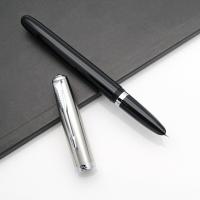 Bolígrafo De Tinta Jinhao 86 Con Tapa Plateada Y Clips Punta EF 0.38mm Resina Clásica Regalo Para Estudiantes Oficina Negocios Escritura - details 4