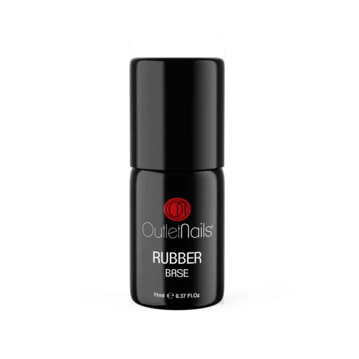 Rubber Base Transparente 11ml para uñas esculpidas - Outlet Nails - 1