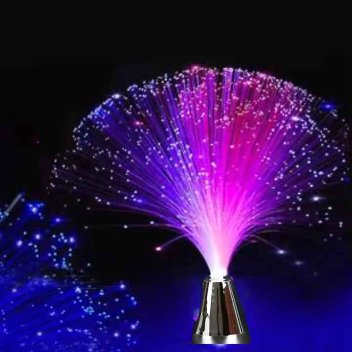 Luz De Ambiente Navidad LED Fibra Óptica Linterna Cielo Estrellado Decoración De Fiesta Boda Para El Hogar Material ABS Fuente De Alimentación Batería - 1