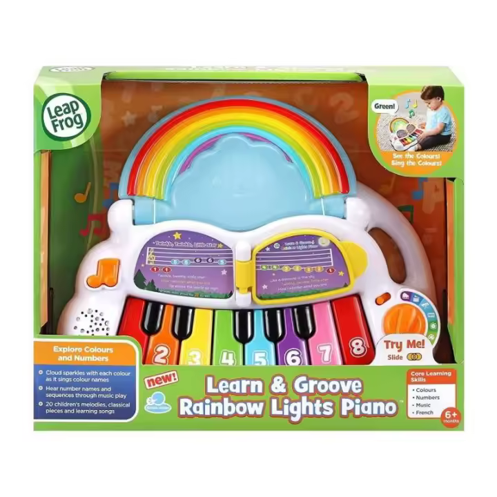 Piano Arcoiris Musical Bebe Leap Frog de Cefa - 1