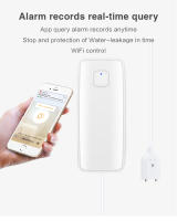 Sensor De Detección De Fugas Inteligente WiFi Tuya Con Alarma De Sonido Y Sistema De Monitoreo Remoto Seguridad Antifugas Para El Hogar - details 5