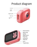 Cámara Infantil Impermeable HD Digital Para Fotografía Y Juegos De Video Regalo Ideal Para Viajes Y Vacaciones Cámara Miniatura Para Estudiantes - details 10