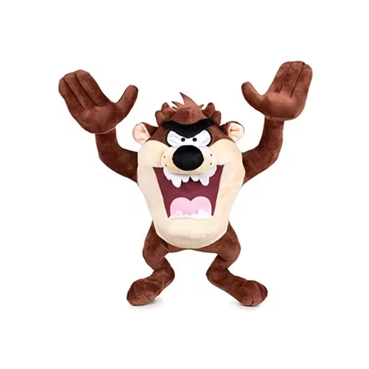 Peluche Gato Silvestre,Pato loca,piolin, taz,Bugs Bunny,CoyoteCorrecaminos-Looney Tunes 34cm - 1
