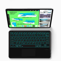 Teclado Inalámbrico HUWEI Para iPad Samsung Huawei Surface Lenovo 12.3-12.9 Pulgadas Con Iluminación Bluetooth Compatible Con Tablet - details 5