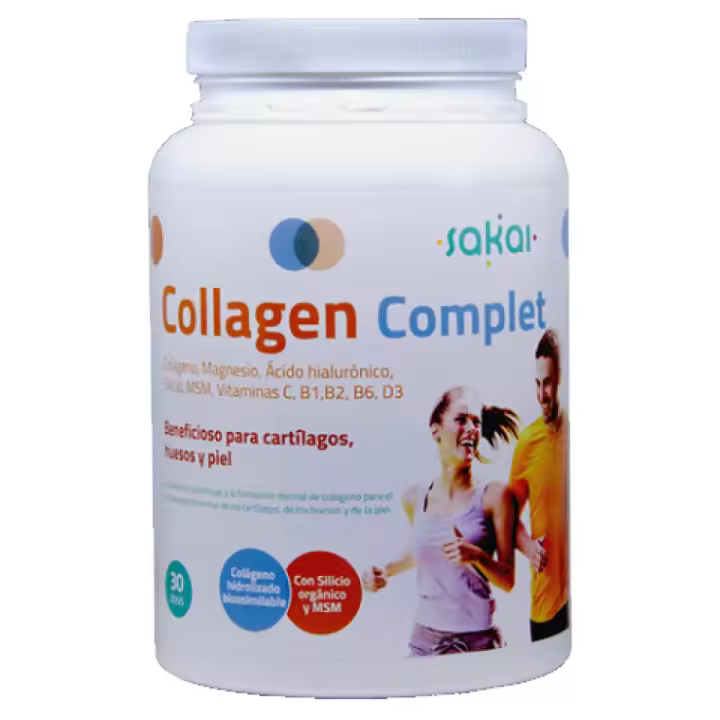 Sakai Collagen complet, Beneficioso para cartílagos, huesos y piel. Polvo, 30 dosis. 1 Unidad - 1