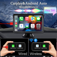 Reproductor Multimedia HIPPBQCC Para Coche Con Pantalla Táctil De 7'' CarPlay Inalámbrico Android Auto USB AUX Para Cámara Trasera - details 0