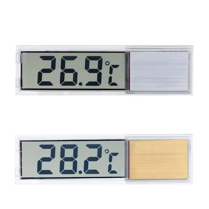 Termómetro Para Acuario Impermeable 3D Digital LCD Medidor De Temperatura Para Tanque De Peces Tortugas Decoración De Acuario - 1