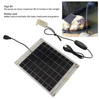 Bomba De Agua Solar Para Bebida Y Fuente 10W Individual Cristal Solar Bomba De Agua Para Baño De Pájaros Y Riego De Piscina - details 8
