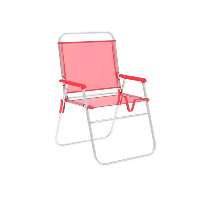 Marbueno Silla Plegable Aluminio Coral Playa y Piscina 52X56X80 cm 10357 - 1